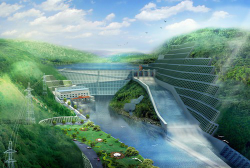 松江老挝南塔河1号水电站项目